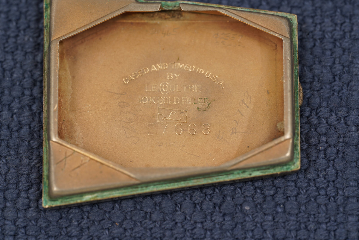 Jaeger-LeCoultre Grasshopper "Aristocrat" Gold-Capped Watch Only