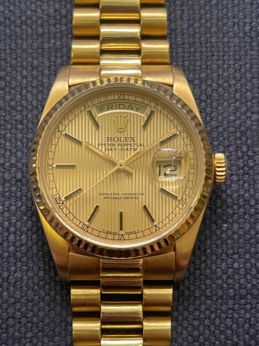 Rolex Day-Date Tapestry Dial ref. 18038