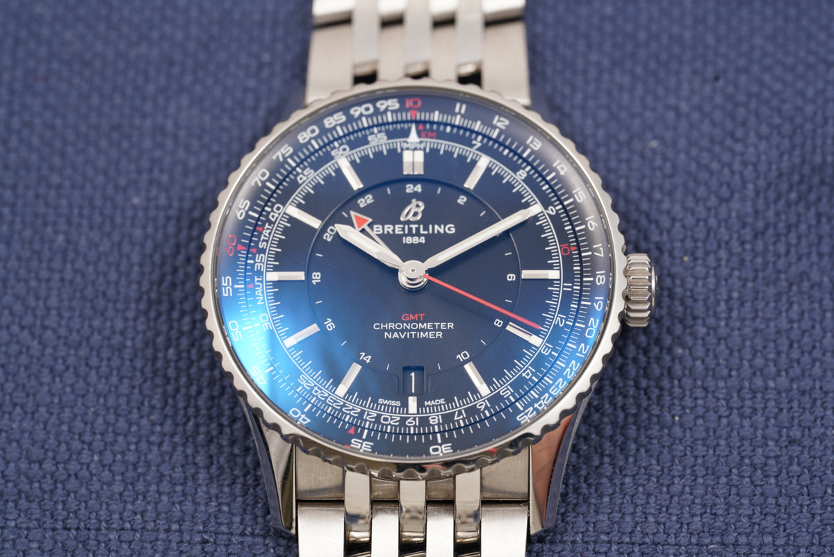 Breitling Navitimer GMT 41 ref. A32310251B1A1 Full Set