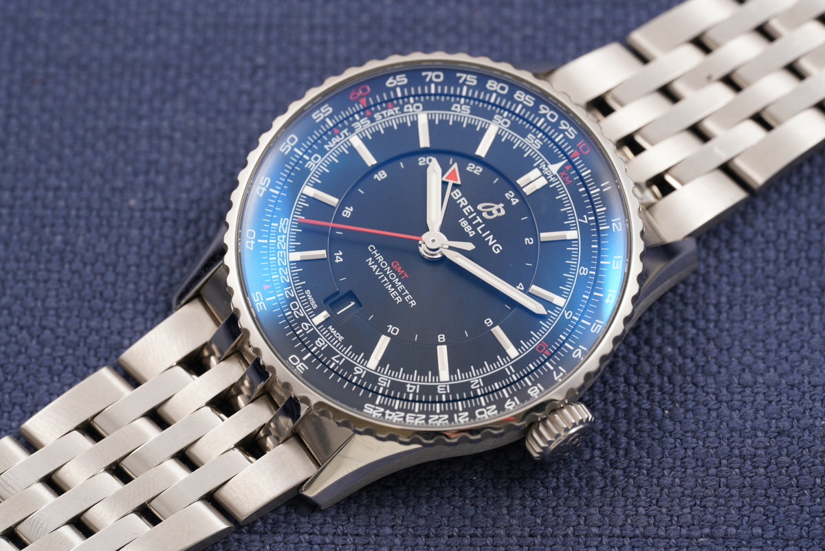 Breitling Navitimer GMT 41 ref. A32310251B1A1 Full Set