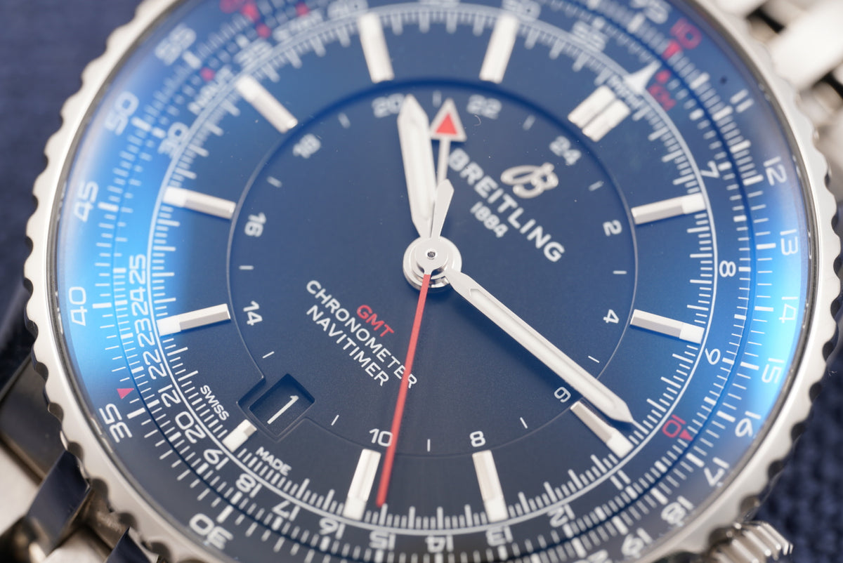 Breitling Navitimer GMT 41 ref. A32310251B1A1 Full Set