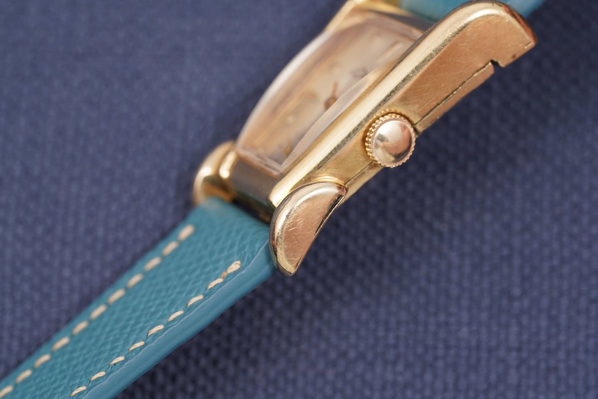 Jaeger-LeCoultre Grasshopper "Aristocrat" Gold-Capped Watch Only