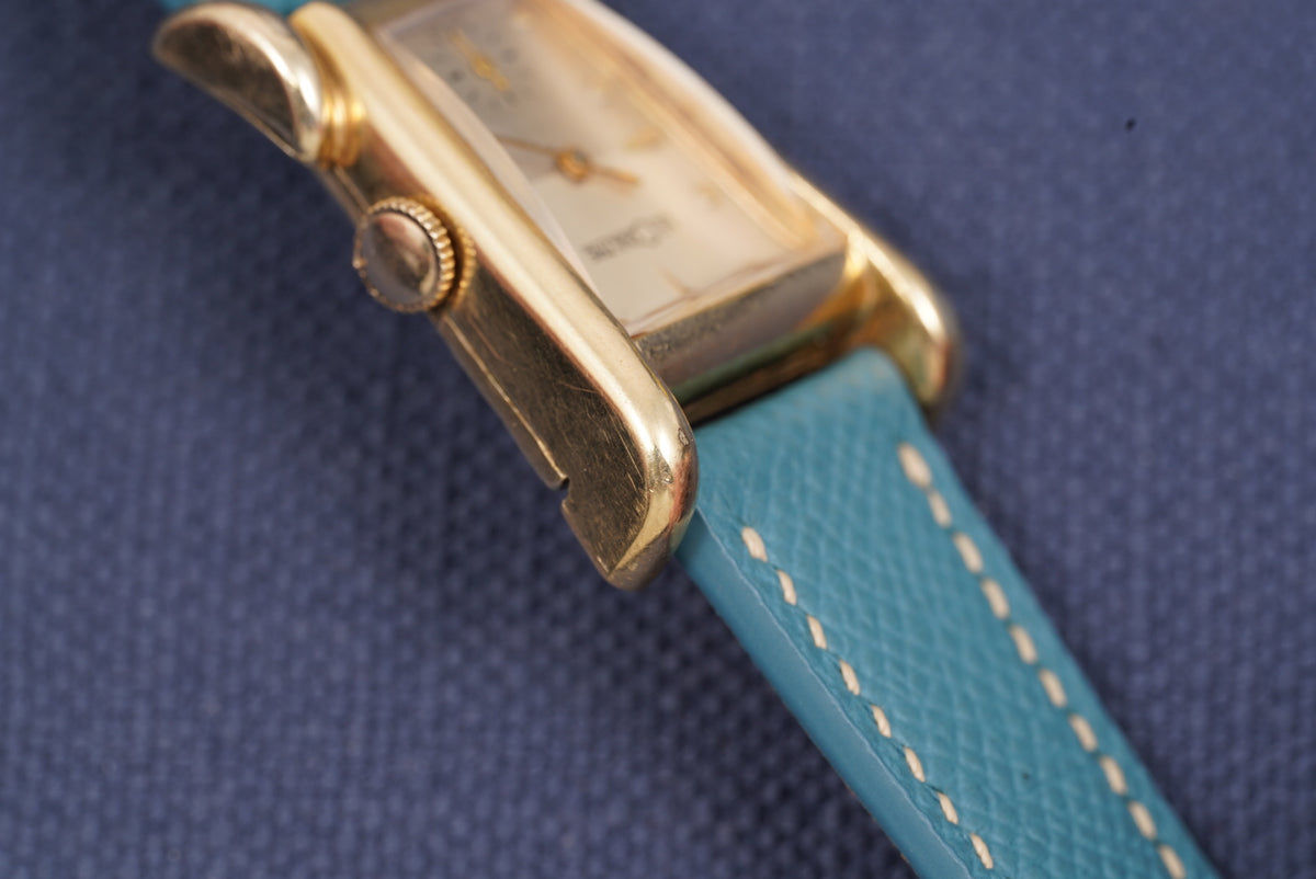 Jaeger-LeCoultre Grasshopper "Aristocrat" Gold-Capped Watch Only
