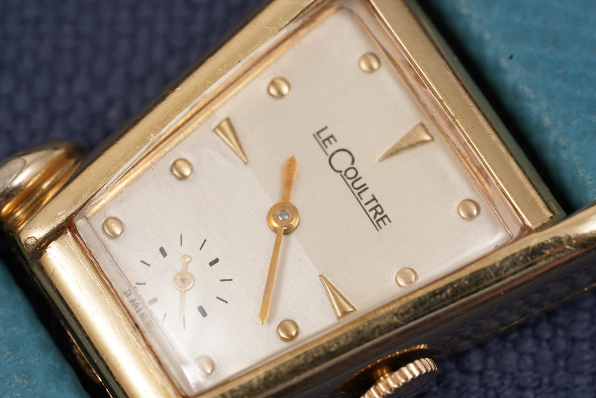 Jaeger-LeCoultre Grasshopper "Aristocrat" Gold-Capped Watch Only