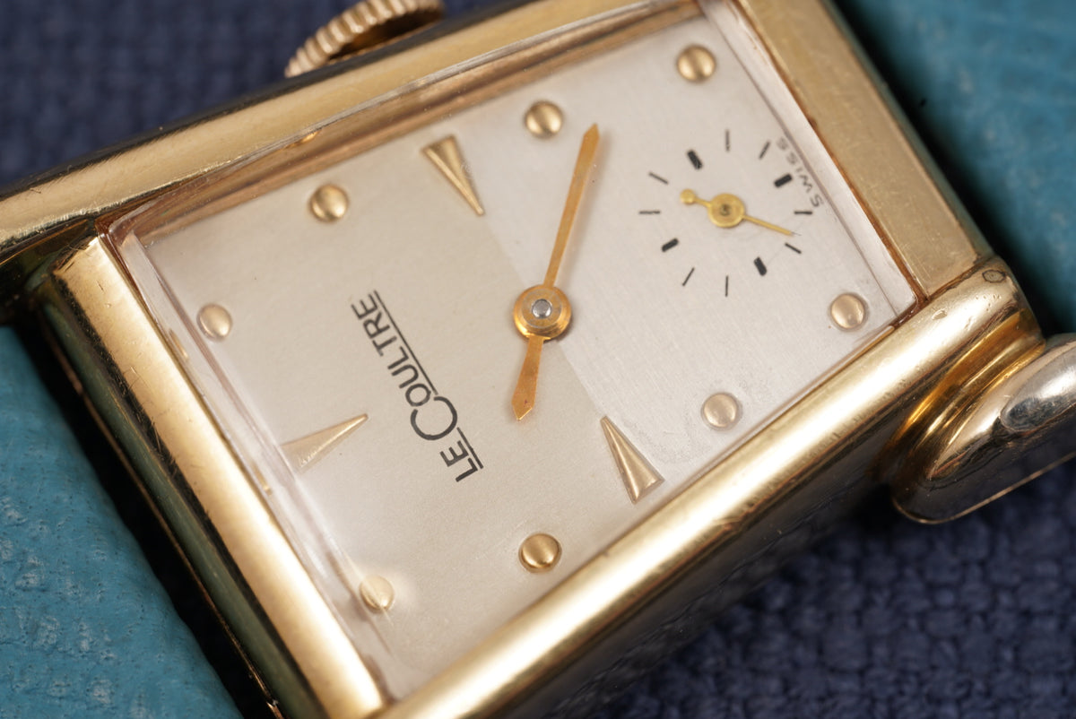 Jaeger-LeCoultre Grasshopper "Aristocrat" Gold-Capped Watch Only