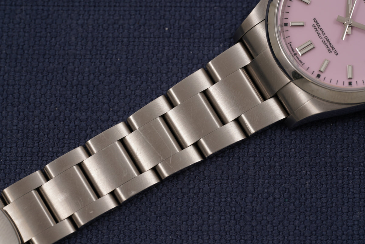 Rolex Oyster Perpetual 36mm Candy Pink ref. 126000 Box and Papers