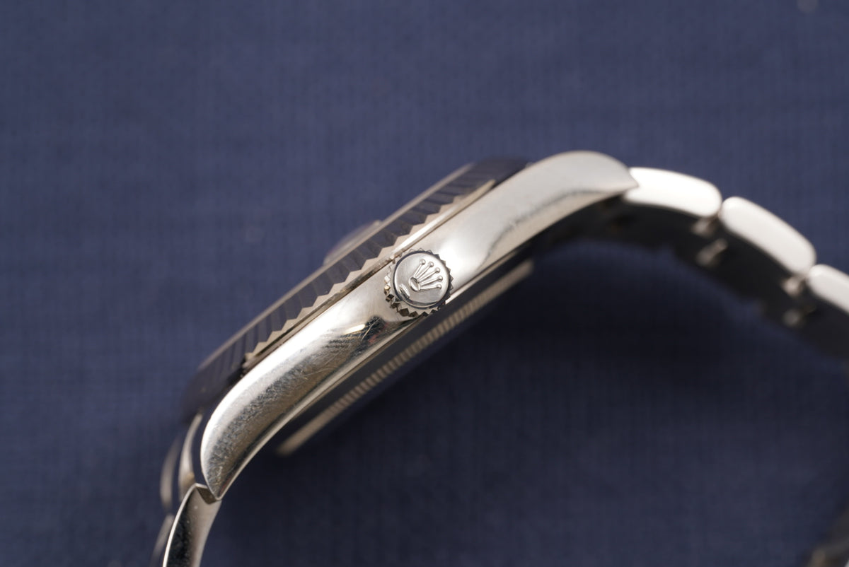 Rolex Datejust II Silver Arabic Dial ref. 116334 Full Set