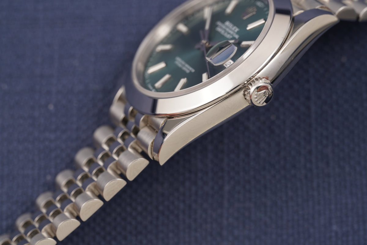 Rolex Datejust 41 Green Dial ref. 126300 Jubilee Bracelet Full Set
