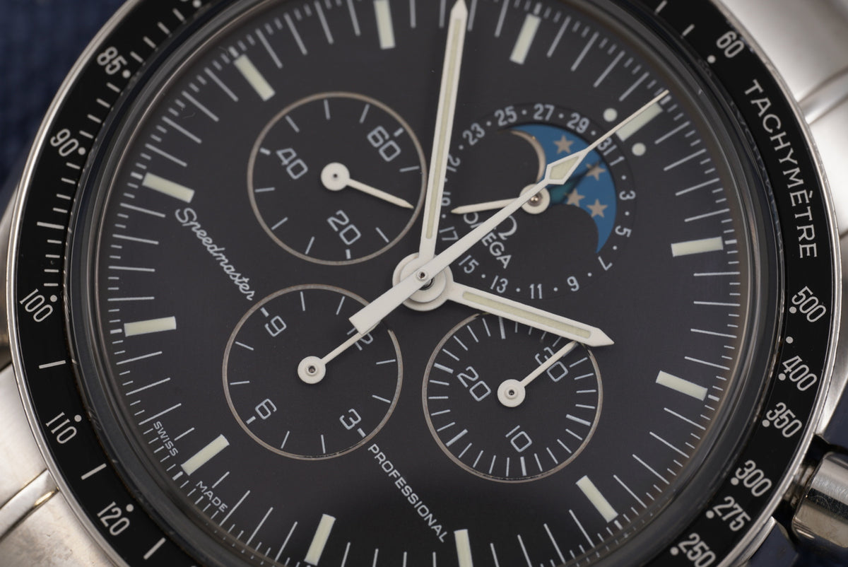 Omega Speedmaster Moonphase ref. 3576.50.00 Papers and Pictogram Certificate