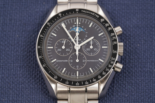 Omega Speedmaster Moonphase ref. 3576.50.00 Papers and Pictogram Certificate
