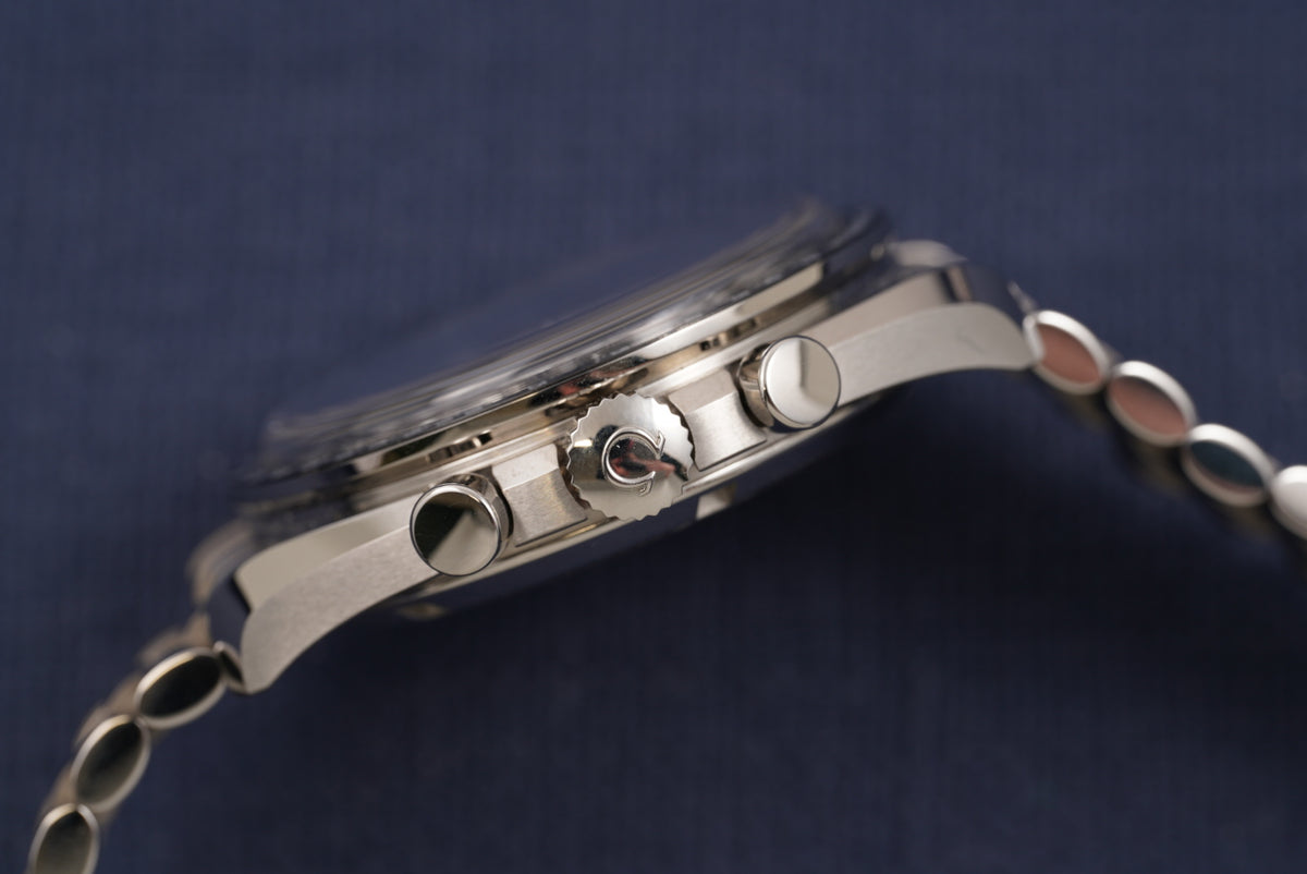 Omega Speedmaster Reverse Panda ref. 310.30.42.50.01.004 Ceramic Bezel Lacquer Dial Full Set
