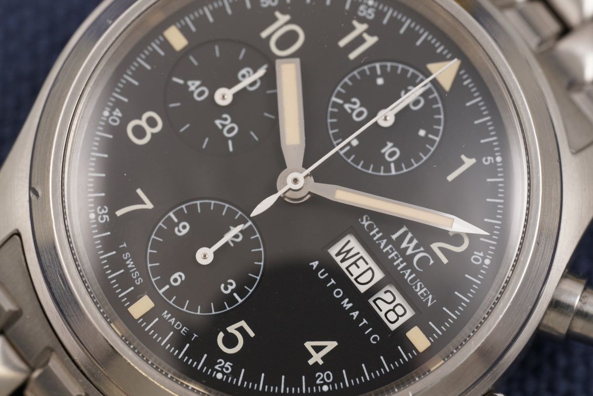 IWC Fliegerchronograph ref. IW3706 Full Set Tritium Dial