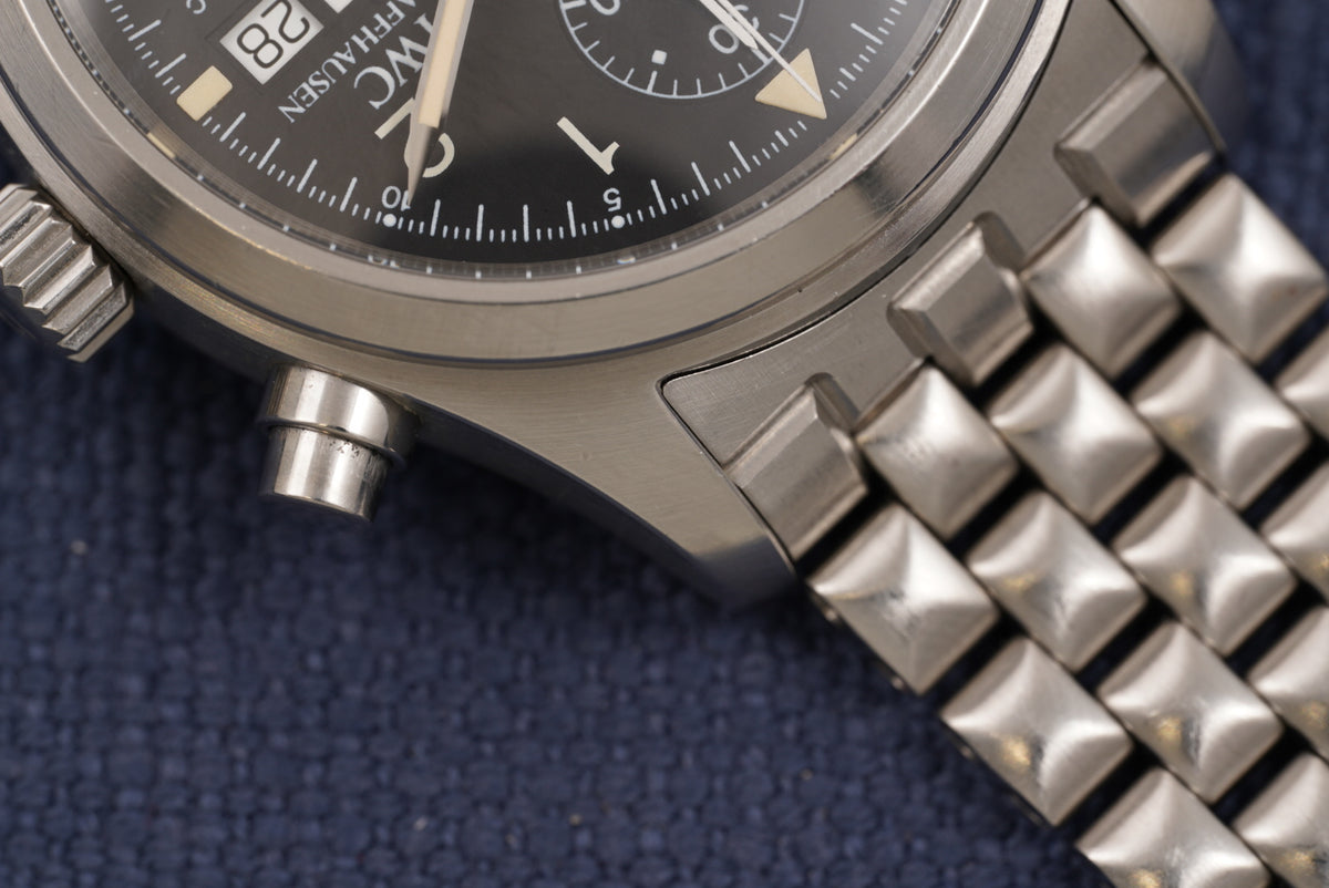 IWC Fliegerchronograph ref. IW3706 Full Set Tritium Dial