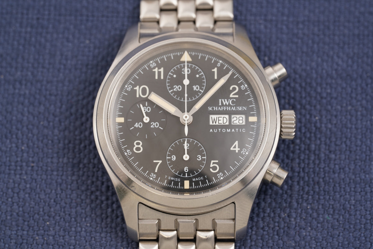 IWC Fliegerchronograph ref. IW3706 Full Set Tritium Dial