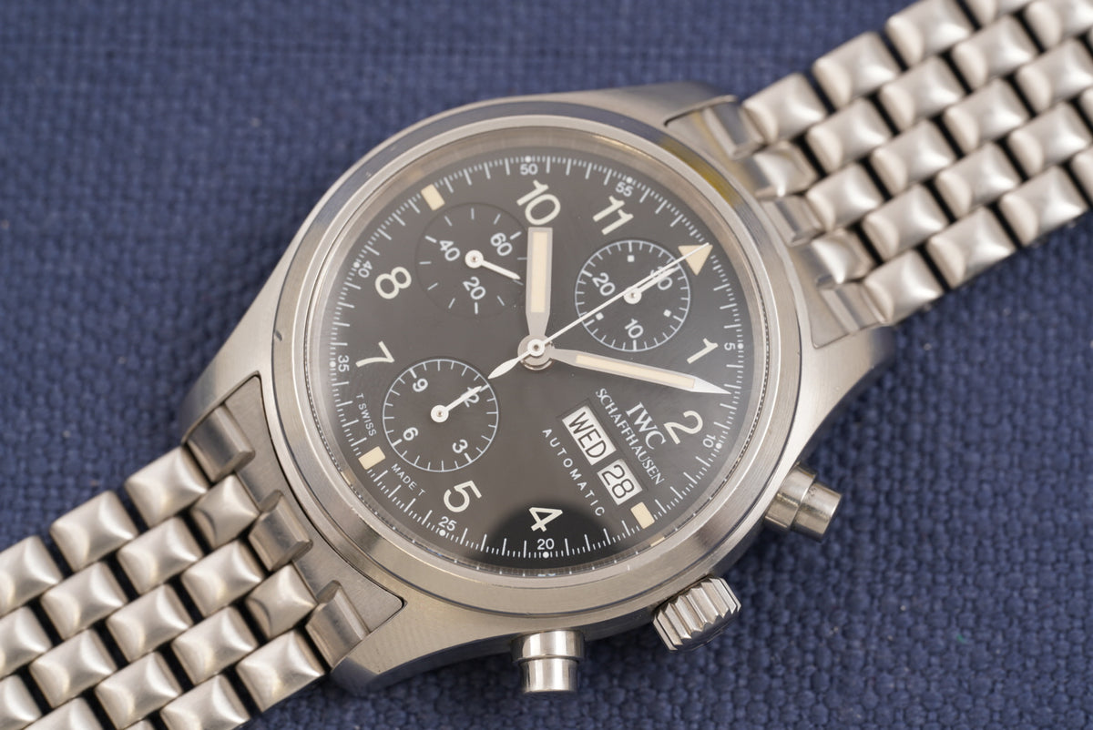 IWC Fliegerchronograph ref. IW3706 Full Set Tritium Dial