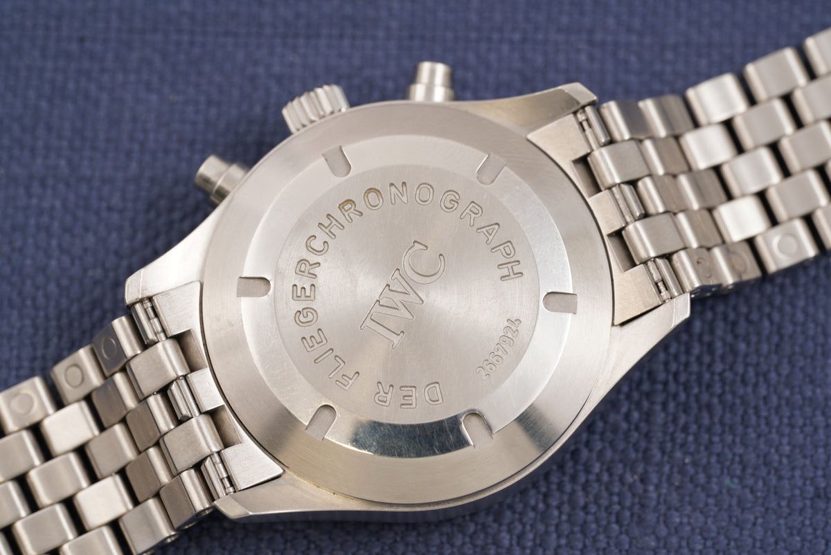 IWC Fliegerchronograph ref. IW3706 Full Set Tritium Dial