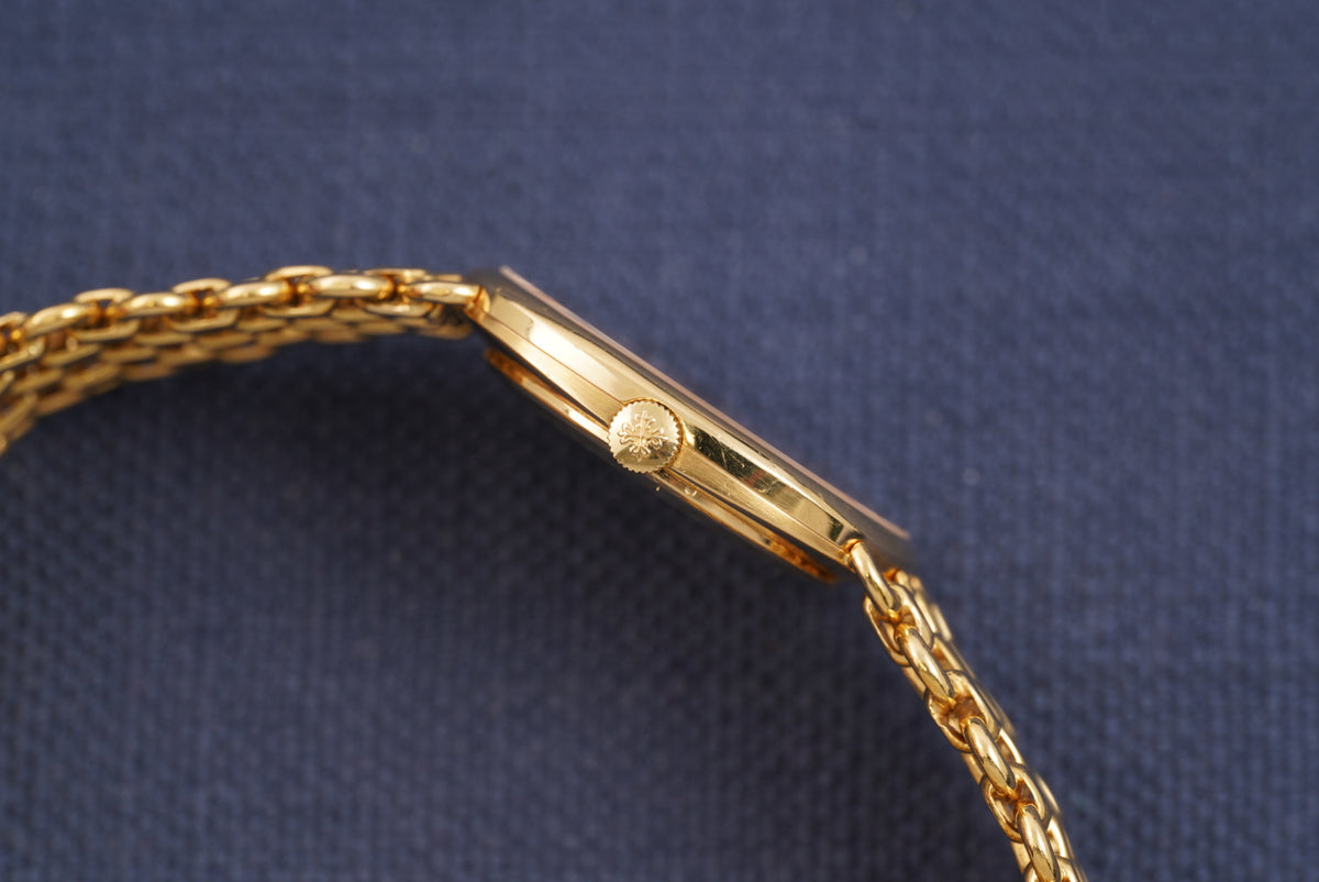 Patek Philippe Golden Ellipse ref. 3648 Asprey Co-Signed Tropical Dial