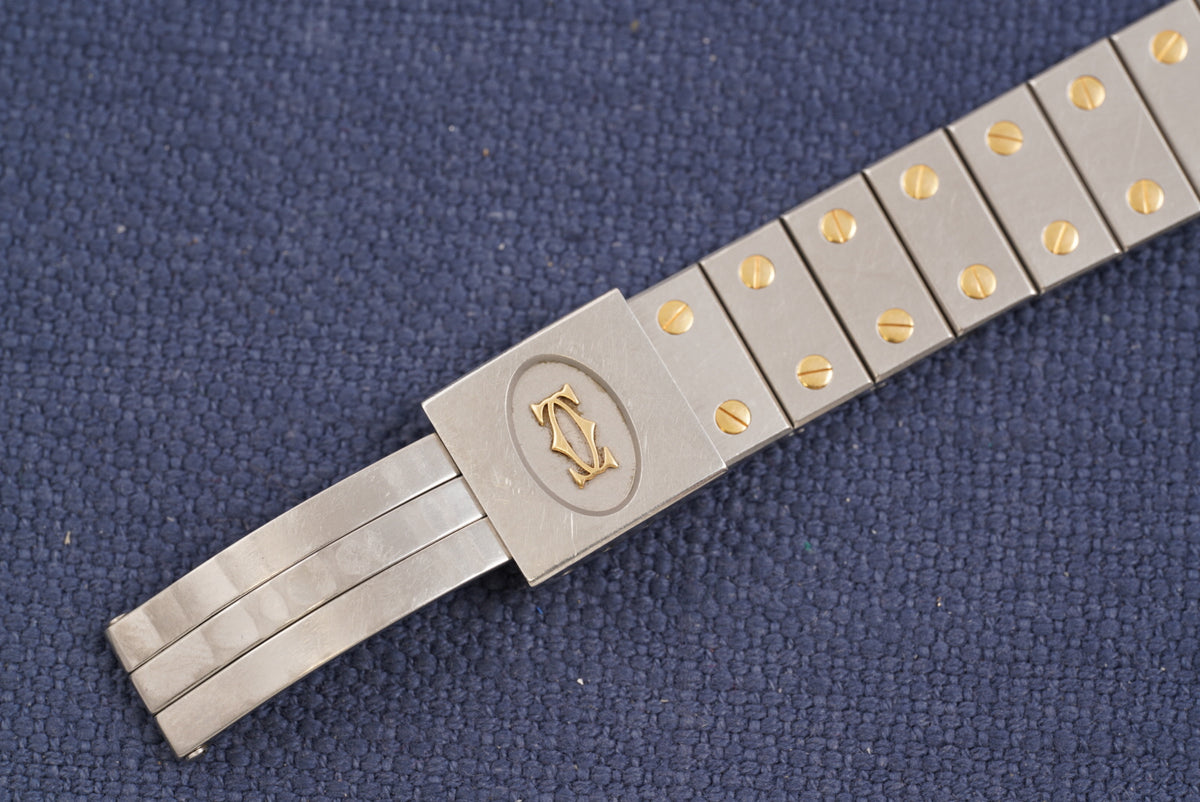 Cartier Santos Octagon Two-Tone ref. 187902 Full Set