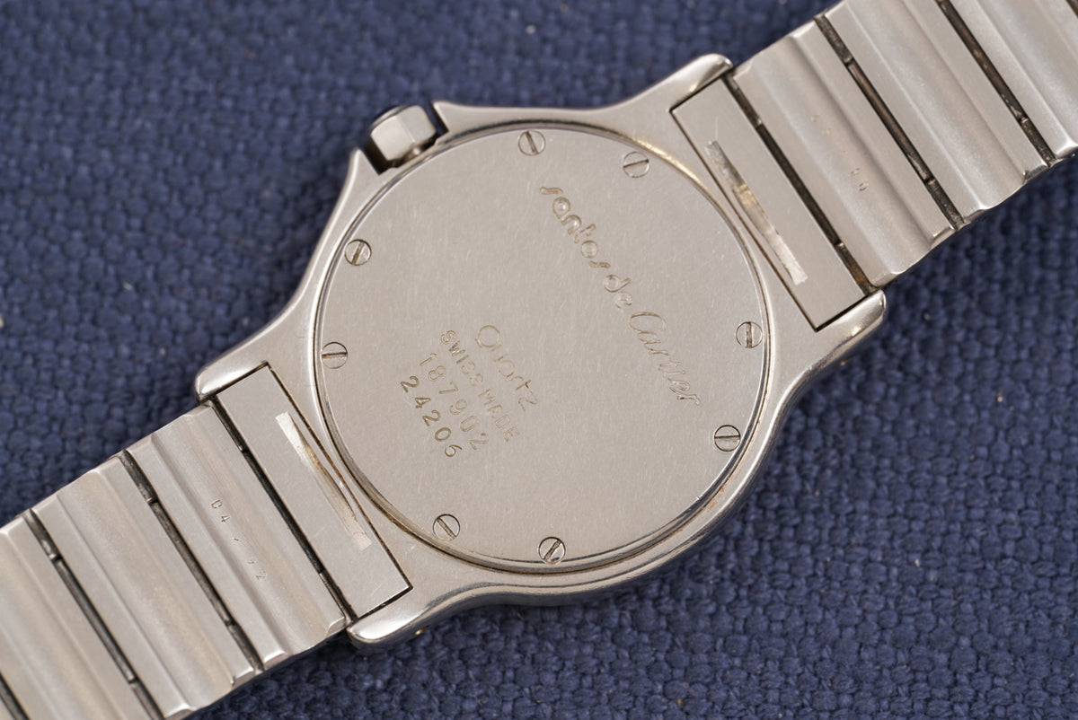 Cartier Santos Octagon Two-Tone ref. 187902 Full Set