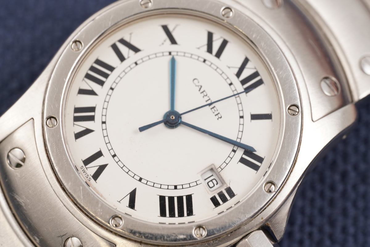 Cartier Santos Ronde ref. 1561.1 Box and Booklets