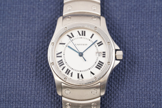Cartier Santos Ronde ref. 1561.1 Box and Booklets