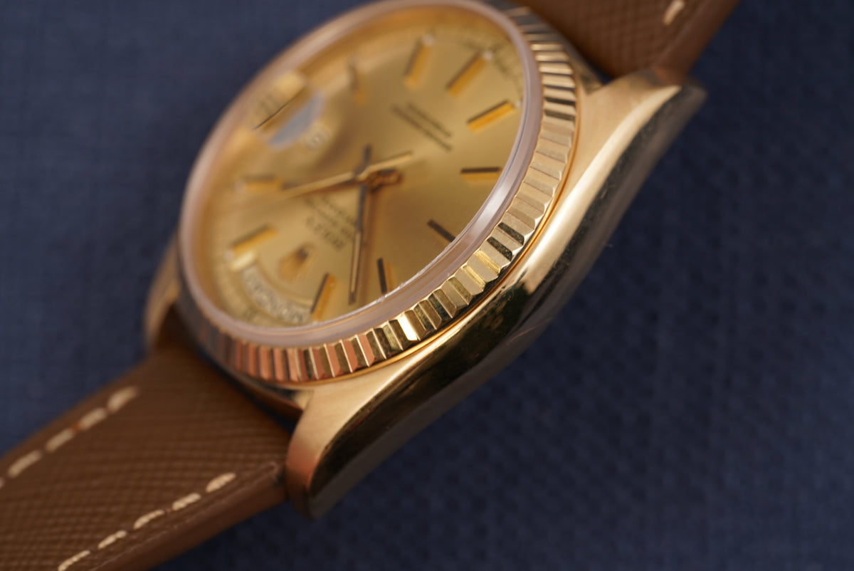Rolex Day-Date ref. 18038 Champagne Dial Watch Only