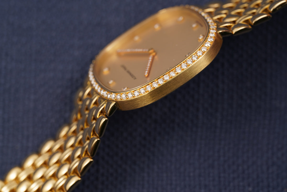 Audemars Piguet Ellipse Diamond-Set Dial Hands and Bezel Watch Only