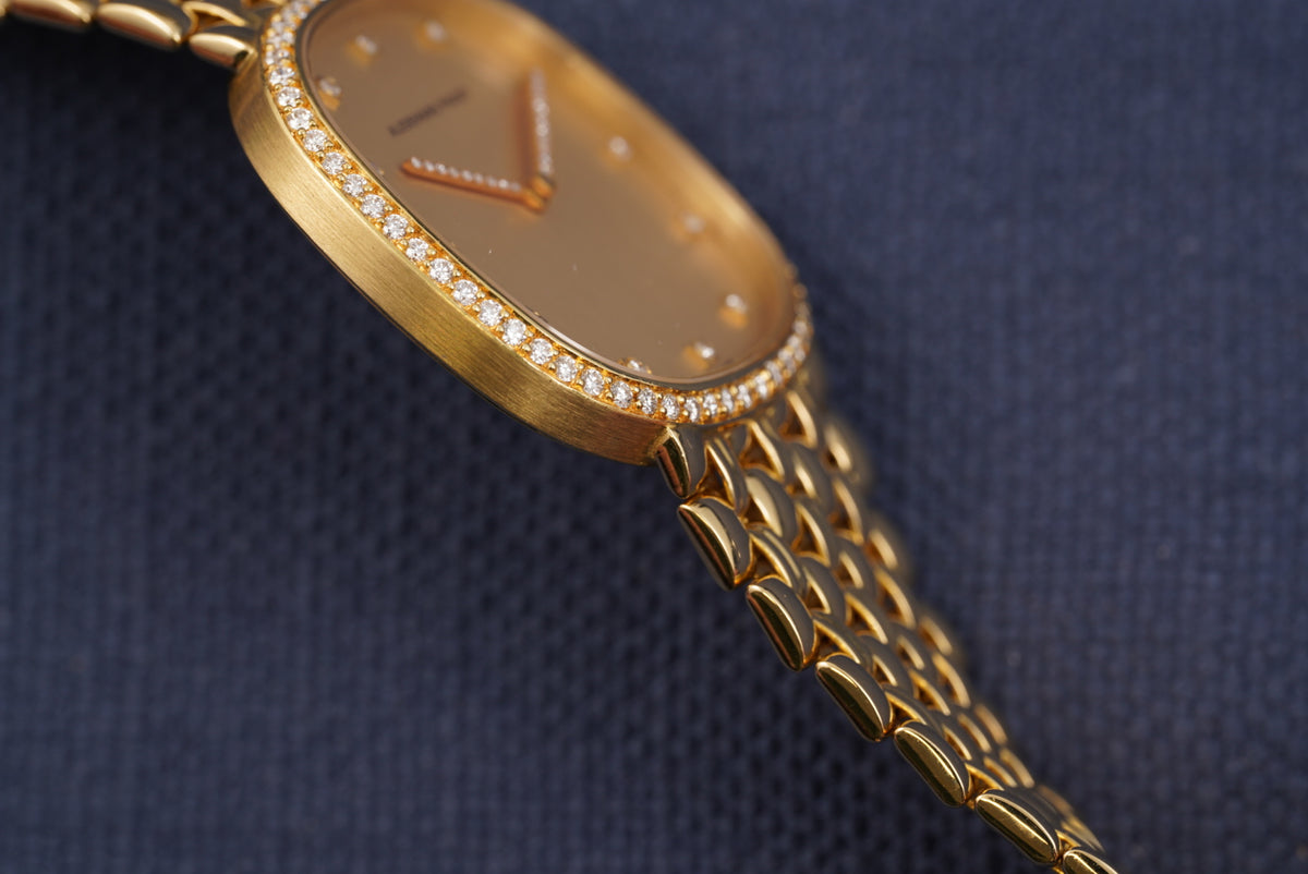 Audemars Piguet Ellipse Diamond-Set Dial Hands and Bezel Watch Only