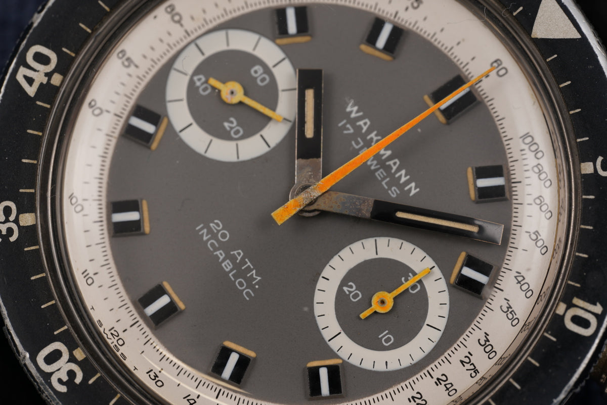 Wakman Diver Chronograph ref. 1382 "Big Boy" Watch Only