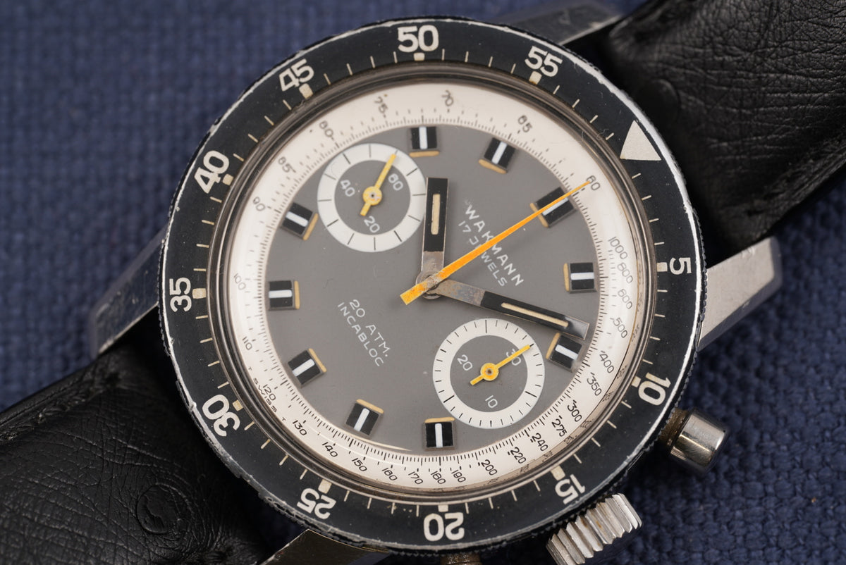 Wakman Diver Chronograph ref. 1382 "Big Boy" Watch Only