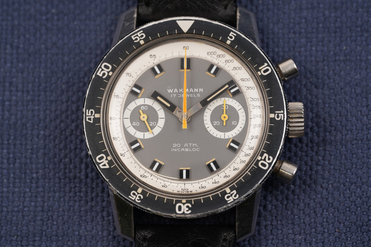 Wakman Diver Chronograph ref. 1382 "Big Boy" Watch Only