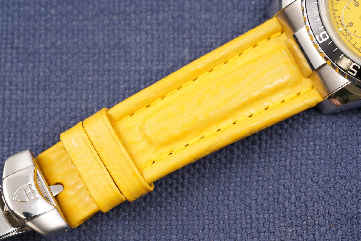 Tudor Prince Date Chronograph "Tiger" ref. 79270 Yellow Dial Full Set and Service